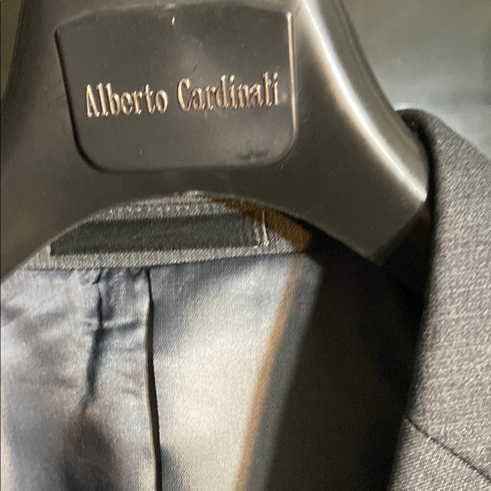 Classic Gray Men's Suit - Picture 2 of 7